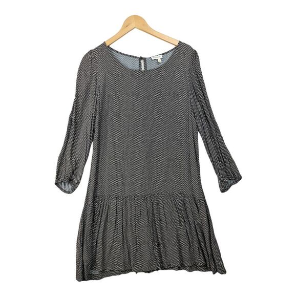 Anthropologie Dresses & Skirts - Anthropologie Meadow‎ Rue Drop Waist Brown Polka Dot Dress Size 12